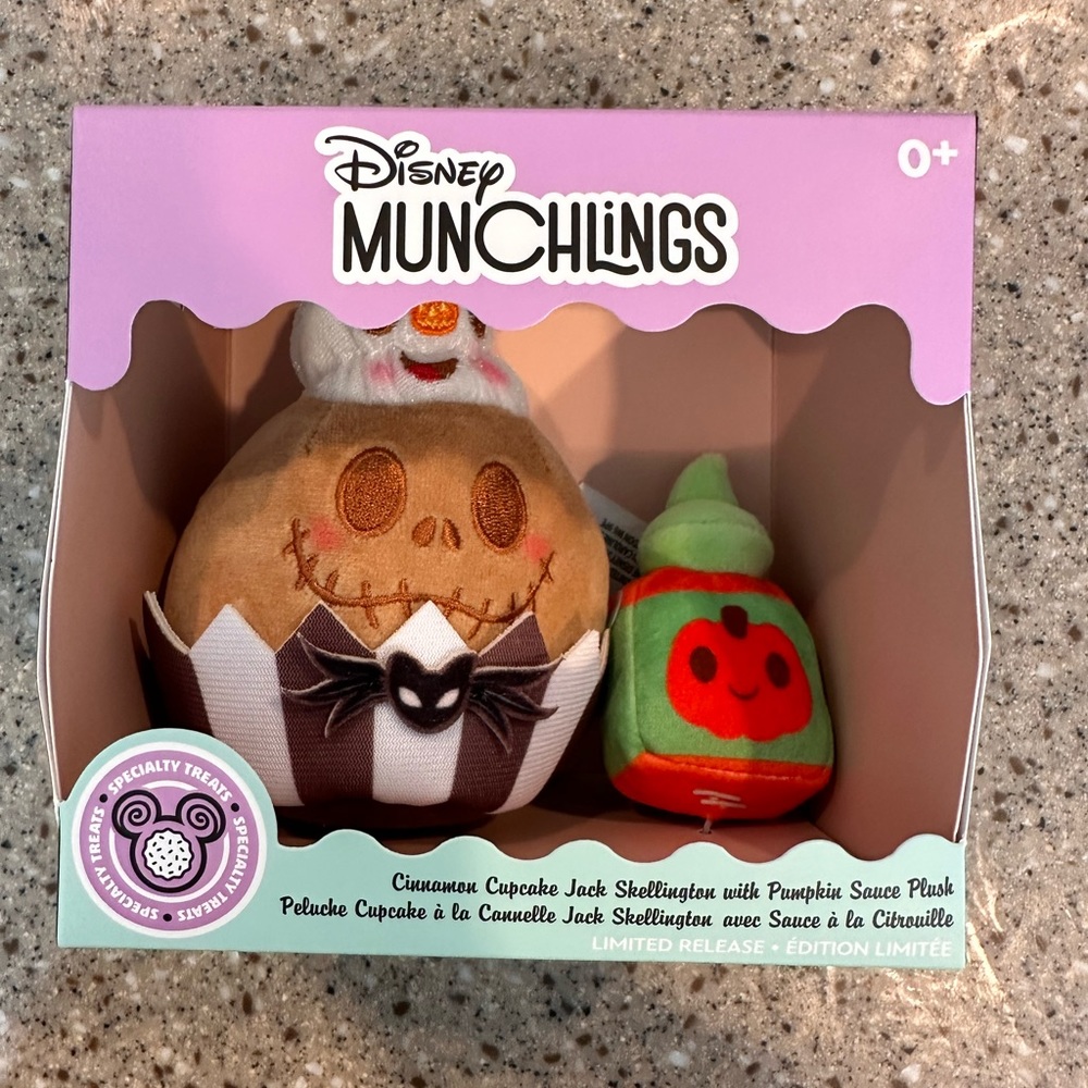 Jack Skellington Munchling Disney Parks Plush Oogie Boogie Bash